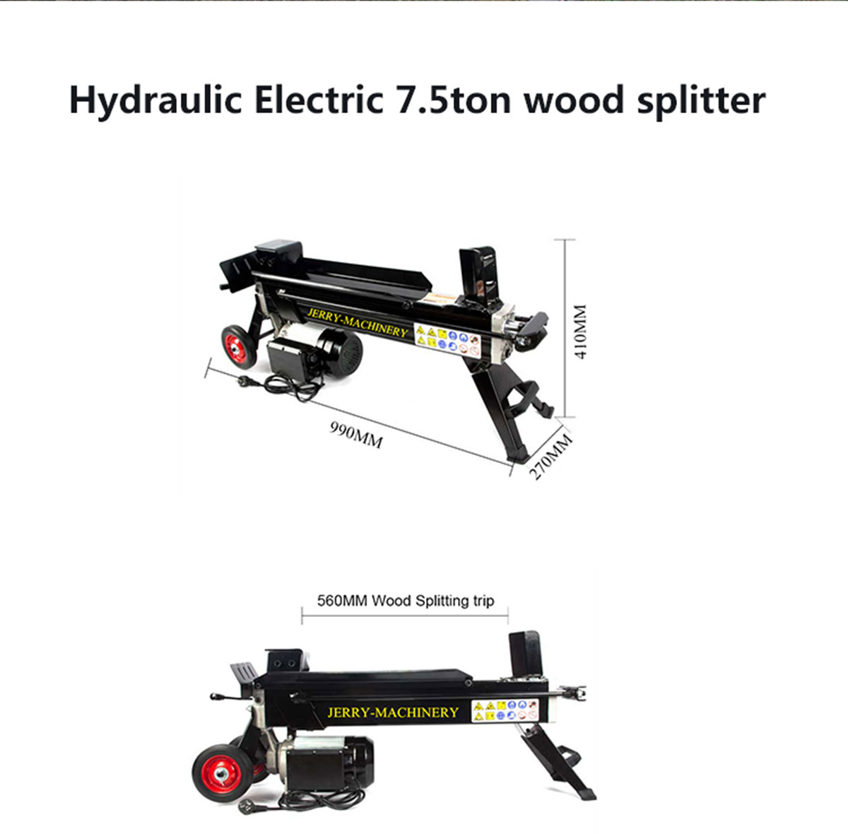 7.5T Wood Log Splitter  7.5T Wood Log Splitter