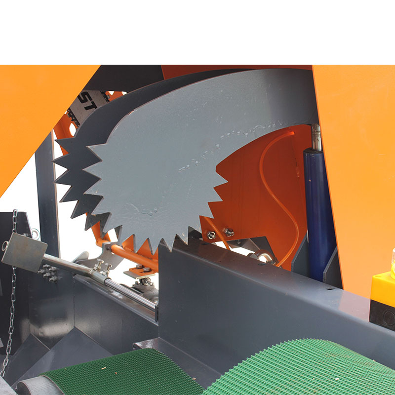 Brann treprosessor maskin