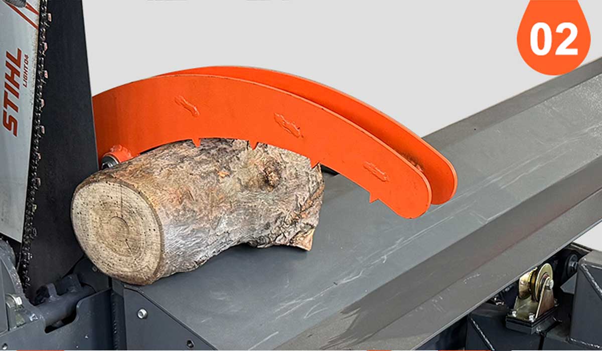 Zapfwellen-Holzspalter