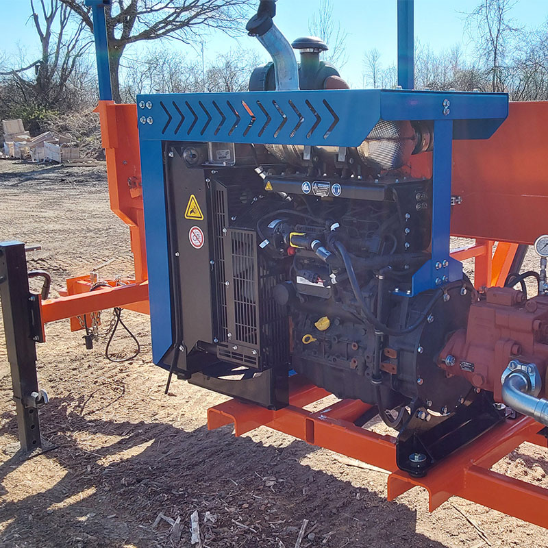 خط معالجة الحطب