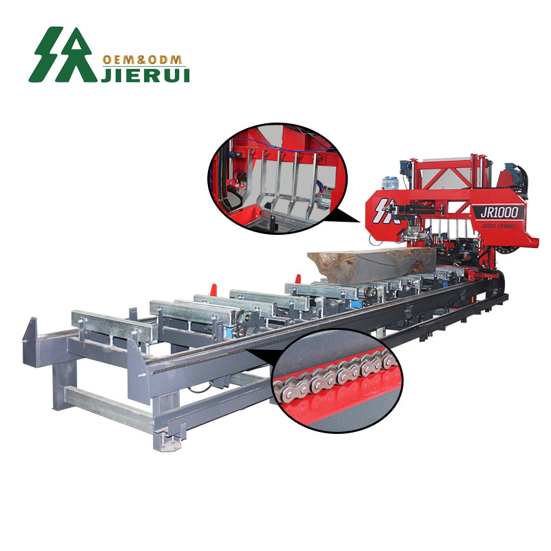 Automatisiertes Sägewerk