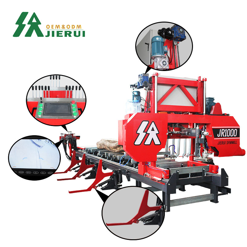 Automatisiertes Sägewerk