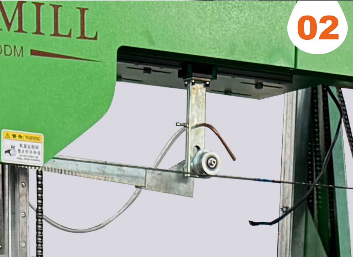 Scierie portative hydraulique Scierie portative hydraulique