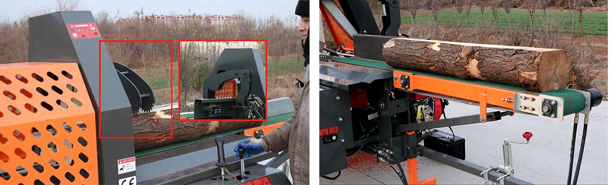 Firewood Cutting Processor  Firewood Cutting Processor