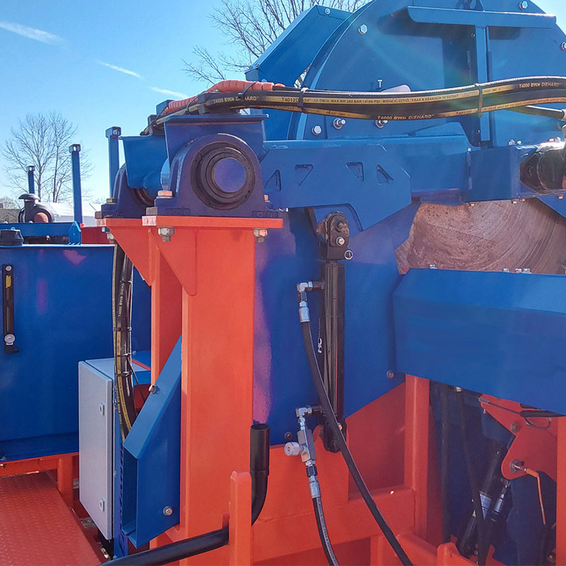 خط معالجة الحطب