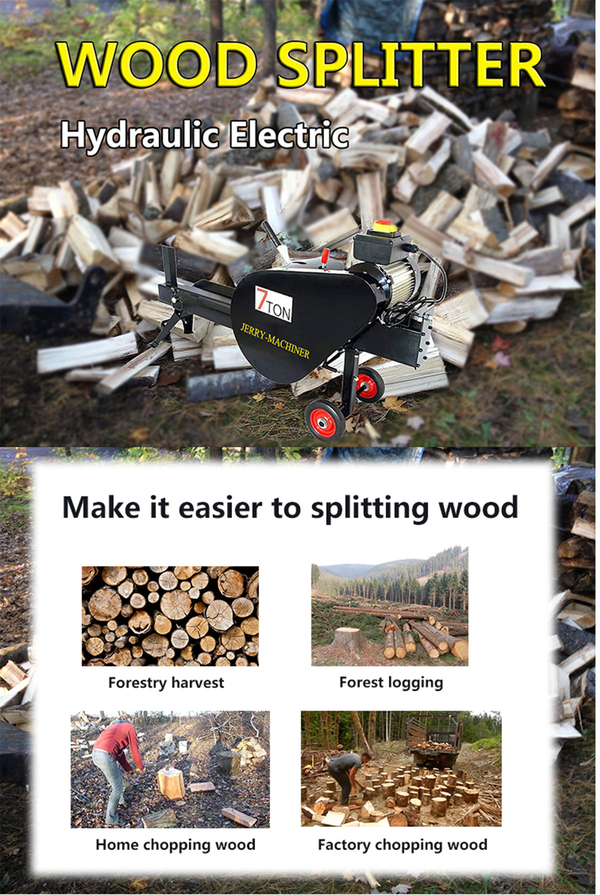 7T  Log Splitter 7T  Log Splitter