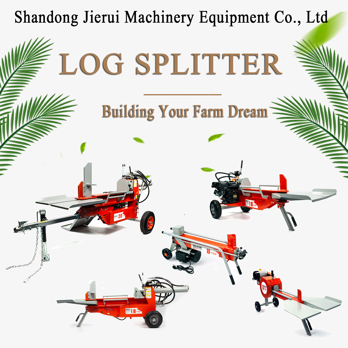 15T Log Splitter 15T Log Splitter