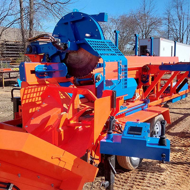 Forestry Machinery Log Processor