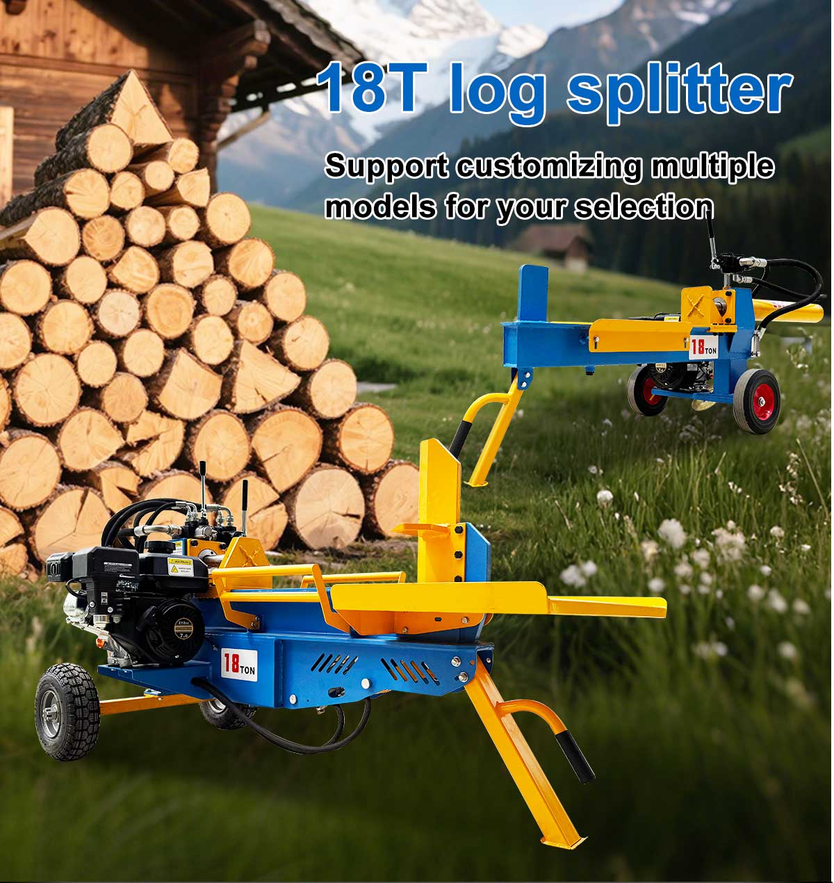 Machine à fendre le bois Machine à fendre le bois