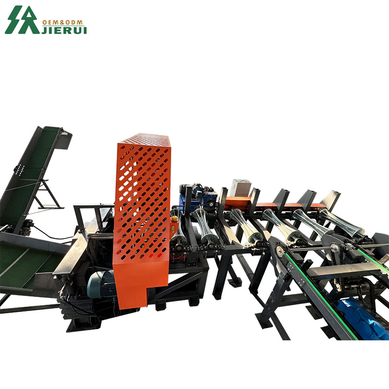 Ligne de traitement du bois de chauffage