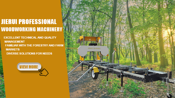 Portable Sawmill with Trailer  Portable Sawmill with Trailer